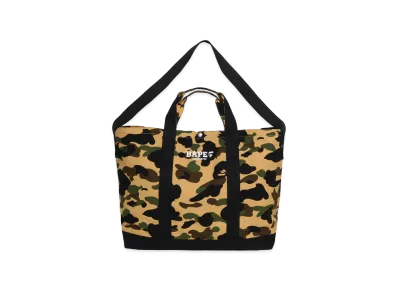 A BATHING APE 1ST Camo 2Way Tote Bag "Yellow"