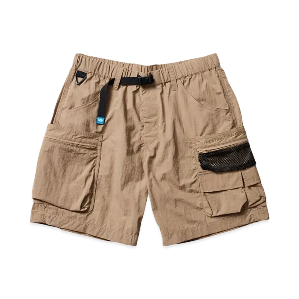 Liberaiders LR NYLON UTILITY SHORTS "BEIGE"