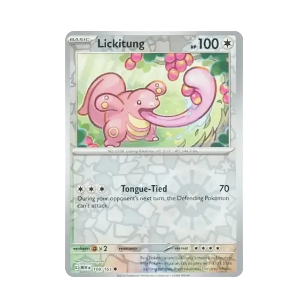 ベロリンガ C :リバースホロ [MEW EN 108/165]【英語版】(スカーレット&バイオレット「151」)