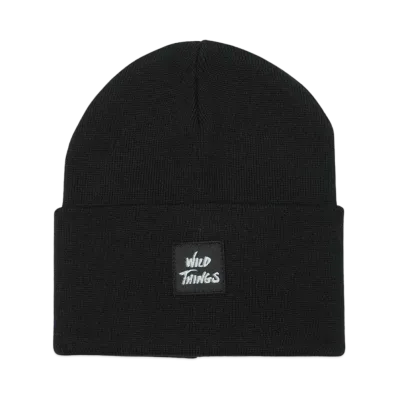 WILD THINGS WATCH CAP "BLACK"