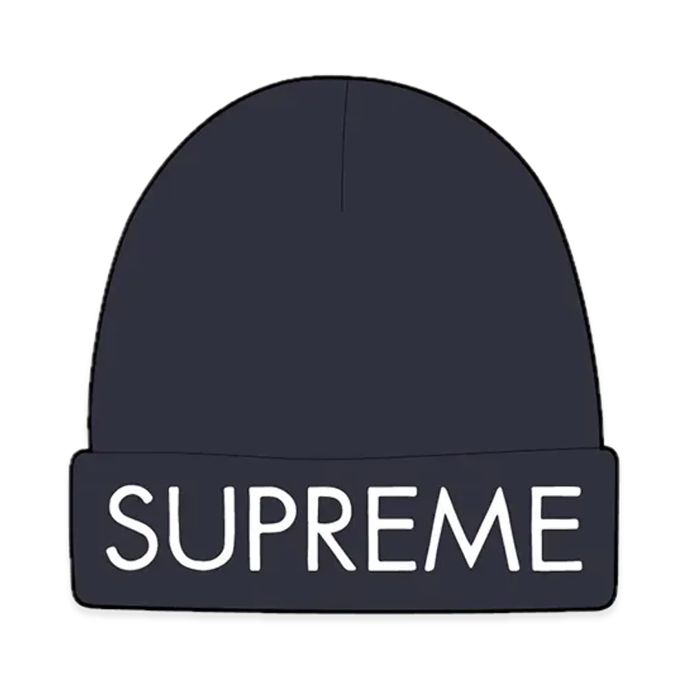 Supreme Capital Beanie "Navy"