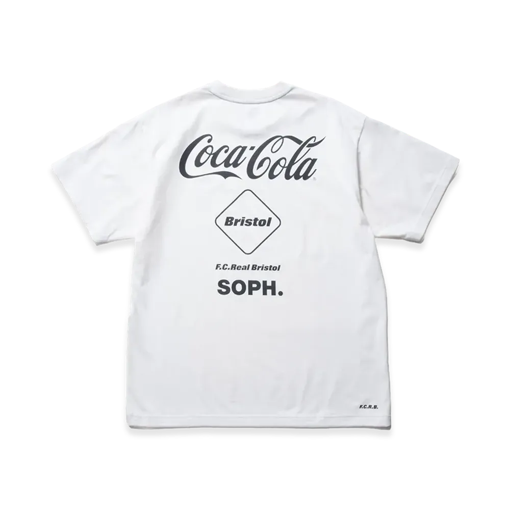 F.C.Real Bristol x Coca-Cola Listed Logos Tee "White"