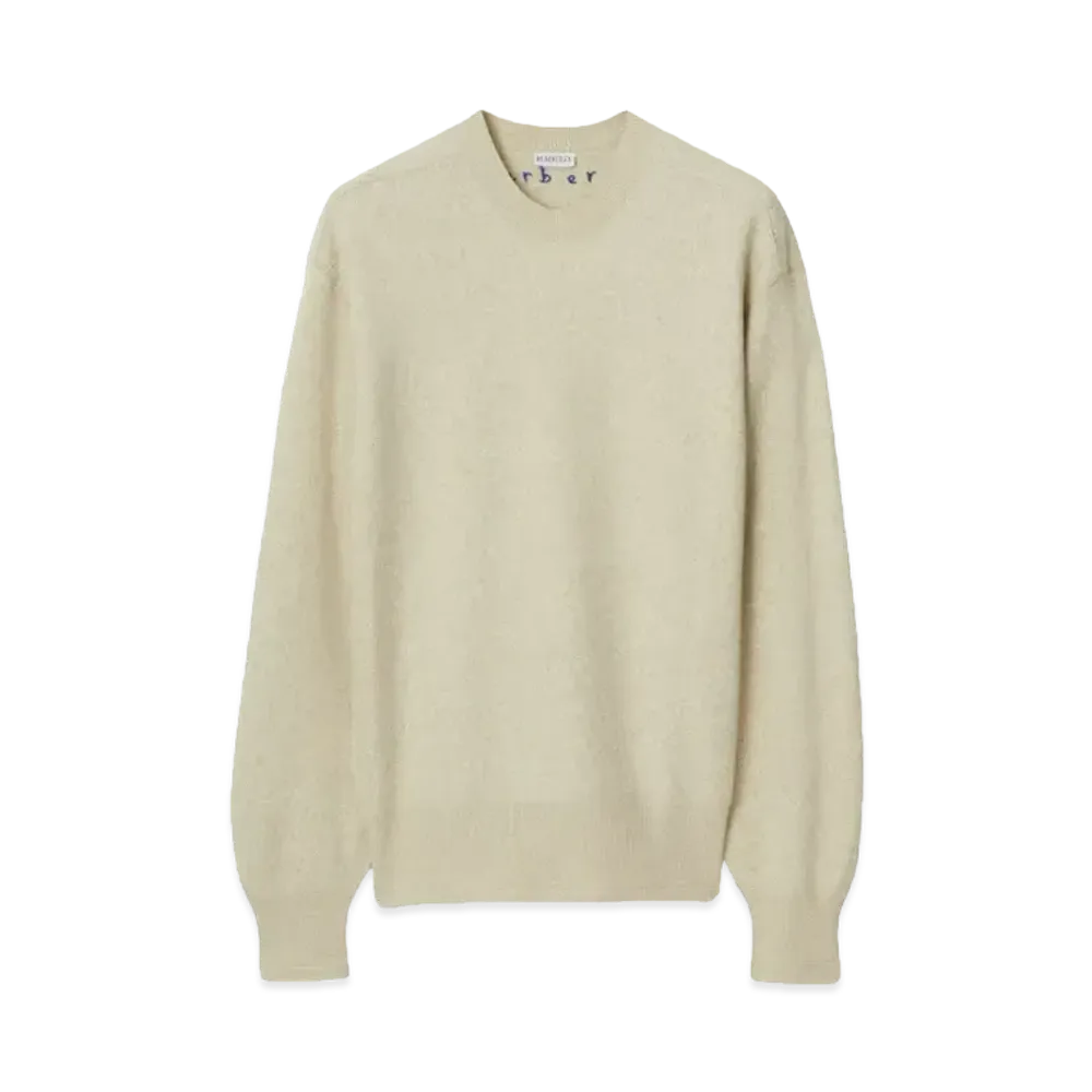 Burberry Men's Wool Sweater "Wheat"