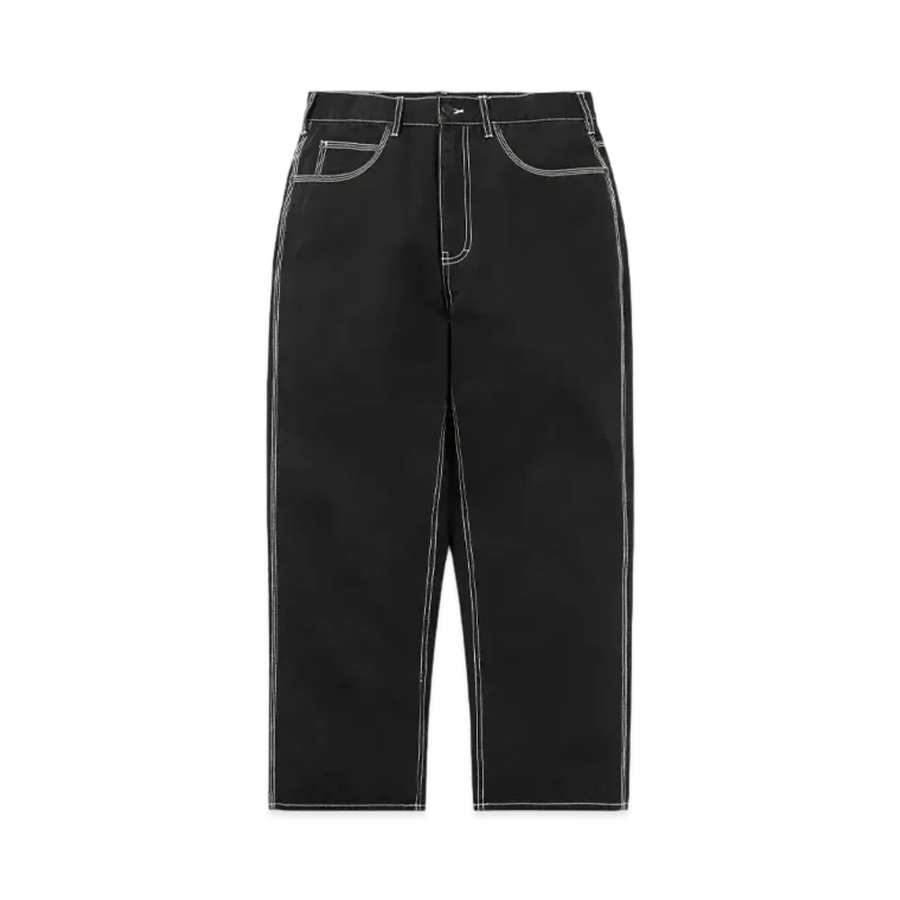 thisisneverthat Contrast Stitch Pant "Black"