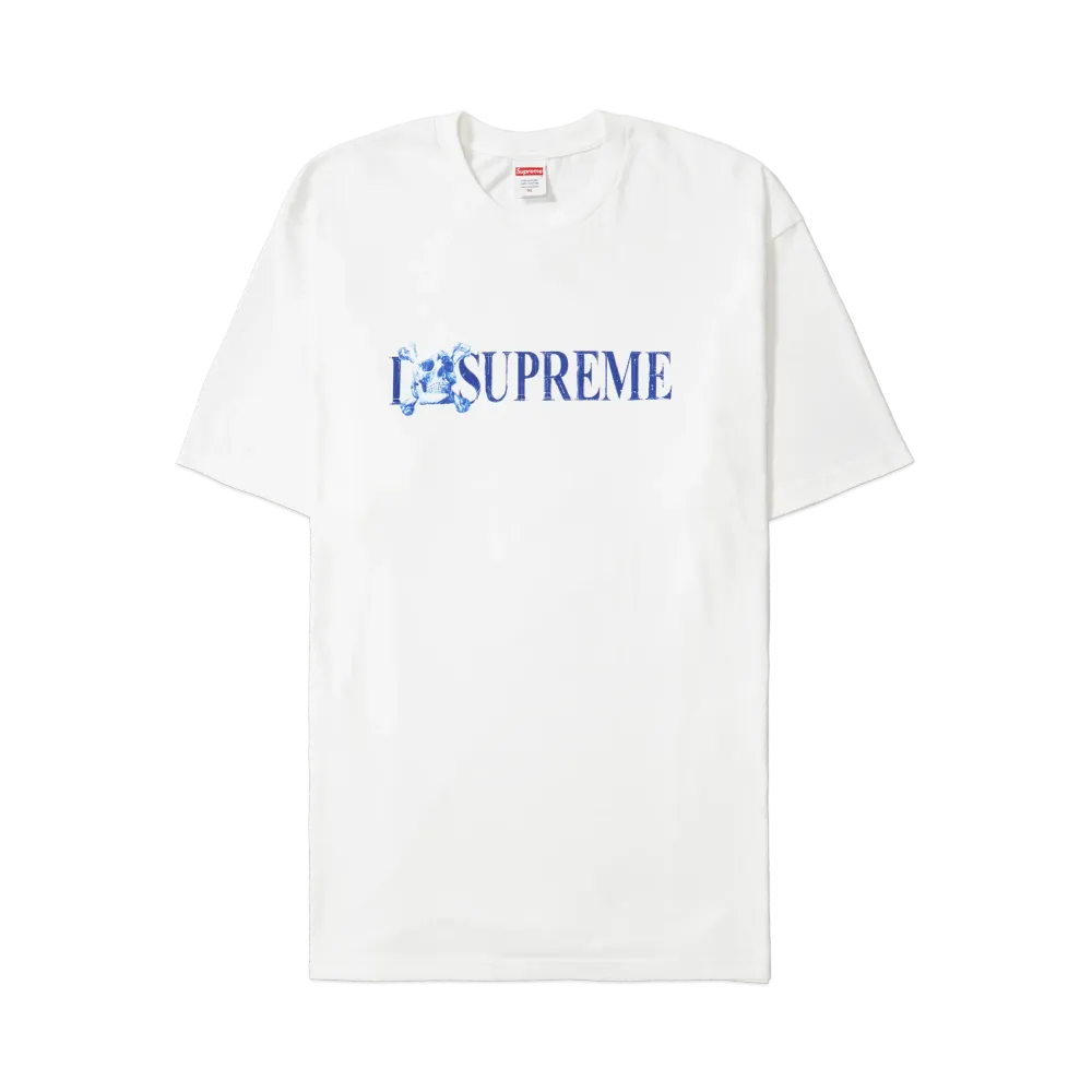 Supreme Skull Tee "White"