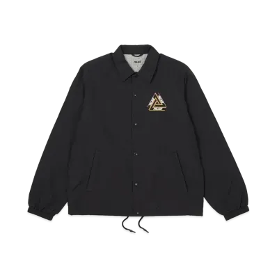 PALACE TRI OUTLINE COACH JACKET "Black"