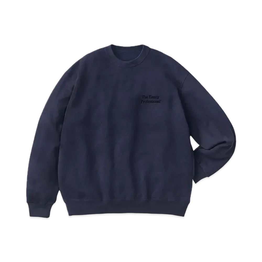 ENNOY Professional Crew Sweat "Navy/Black" 25SS