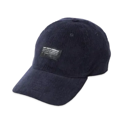 POET MEETS DUBWISE PMD Tag Corduroy 6 Panel Cap "Navy"