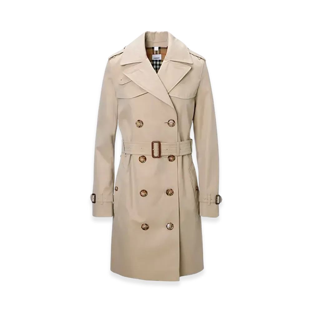 Burberry The Short Islington Trench Coat "Honey"