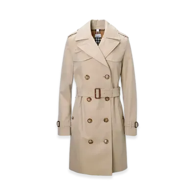 Burberry The Short Islington Trench Coat "Honey"