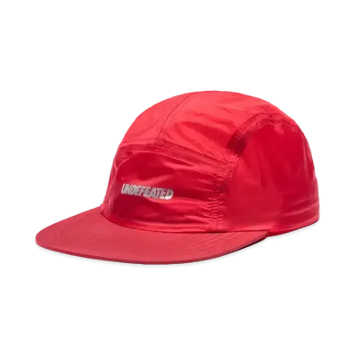 UNDEFEATED LOGO CAMP HAT - 90082 "Red"