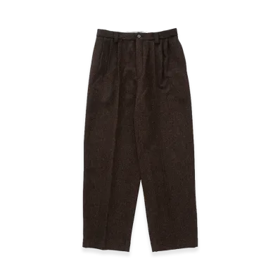 visvim Russo Pants (Donegal Tweed) "DK.Brown"