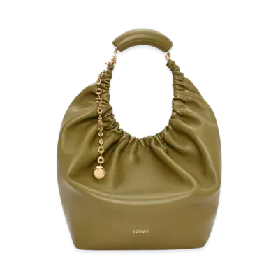 LOEWE Squeeze Bag Medium "Olive"