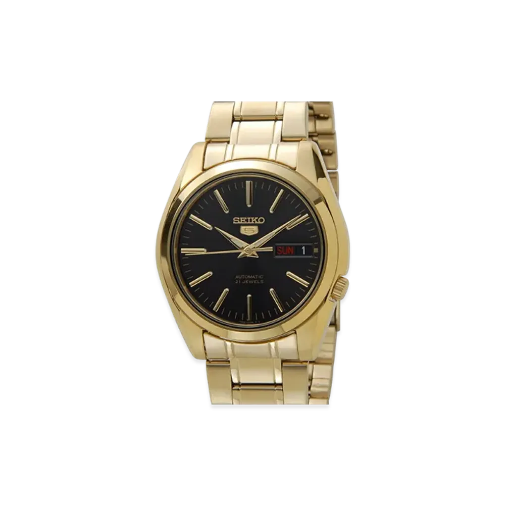 SEIKO Five Automatic Dial Gold "Black Dial Gold"