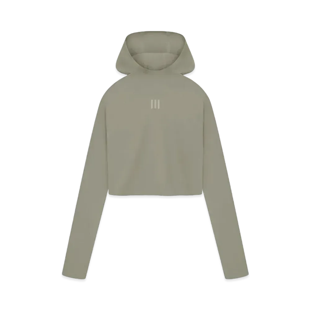 FEAR OF GOD x adidas FEAR OF GOD ATHLETICS Base Layer Crop Hoodie "Clay"