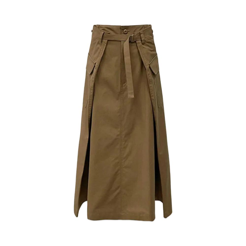 ANREALAGE Wrap Cargo Skirt "Beige"