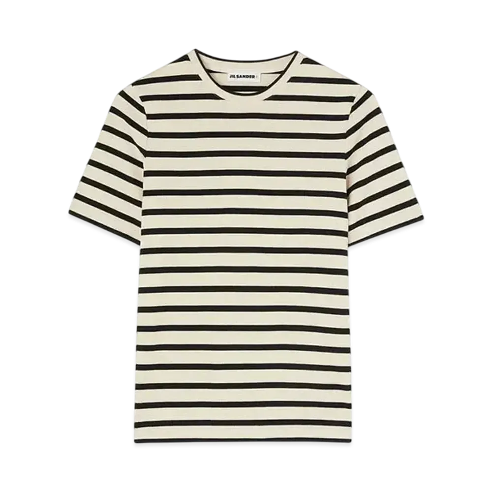 Jil Sander Men's Crew-Neck T-Shirt "Bluejay"