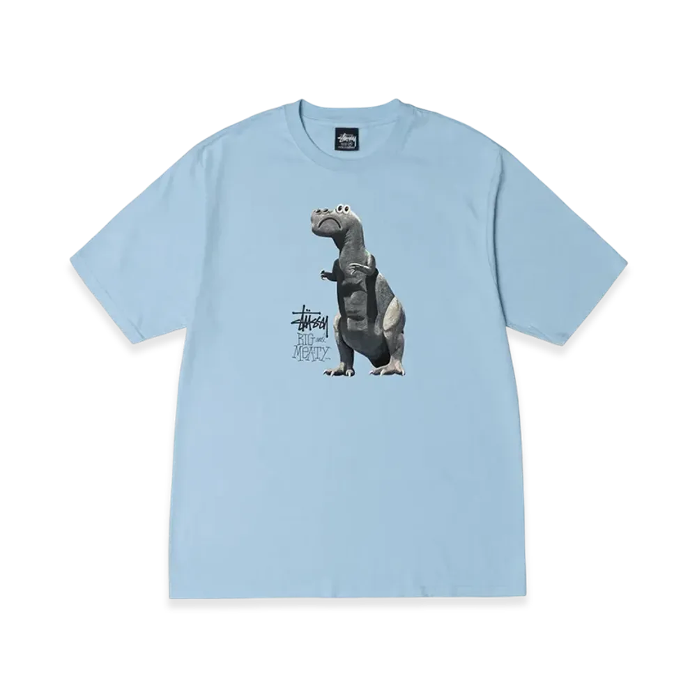 Stussy Big & Meaty Pigment Dyed Tee "Sky Blue"