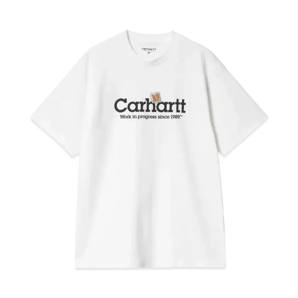 Carhartt WIP S/S Label Script T-Shirt "White"