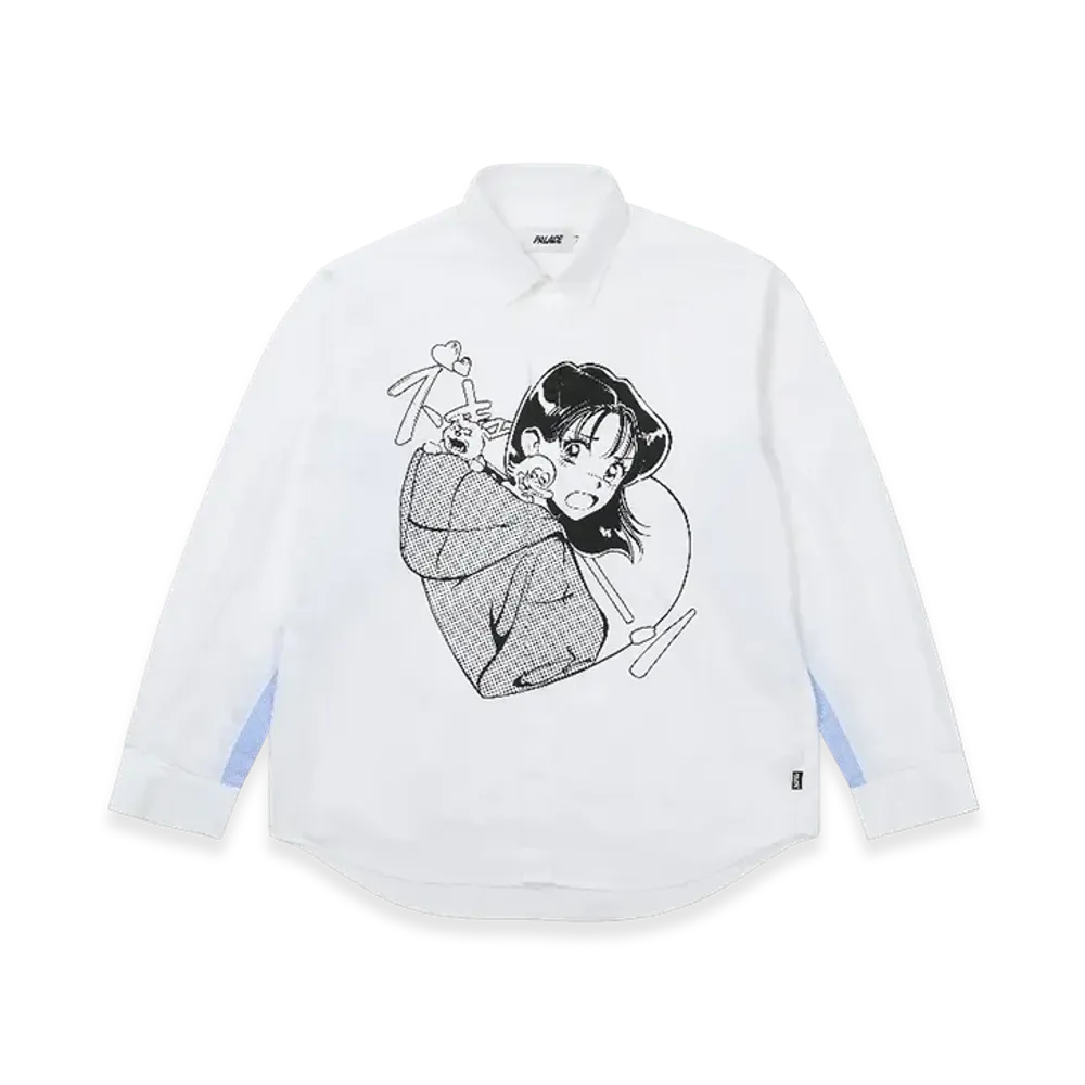 PALACE Rear View Shirt "White"