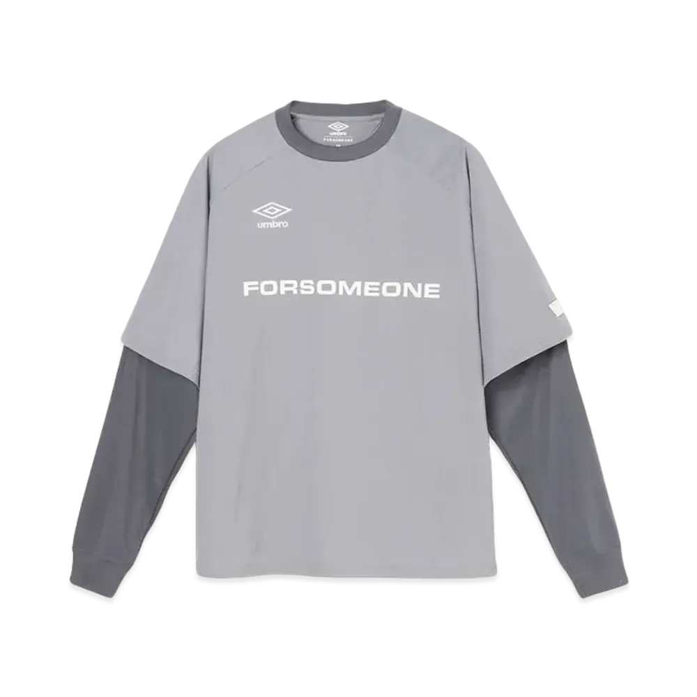 umbro x FORSOMEONE OVERSIZED LT "GREY"