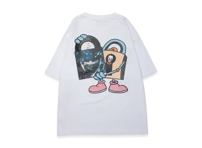 VAULTROOM x FUJIKO Record Tee "White"