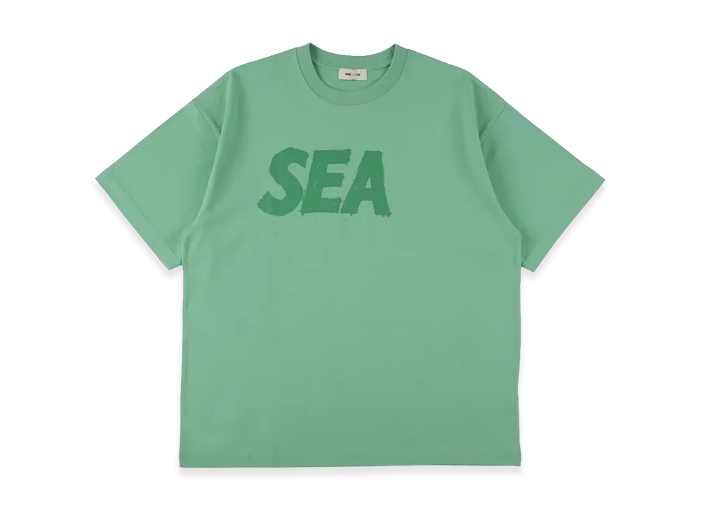 WIND AND SEA x MATTHEW LANGILLE Logo Tee "Green"