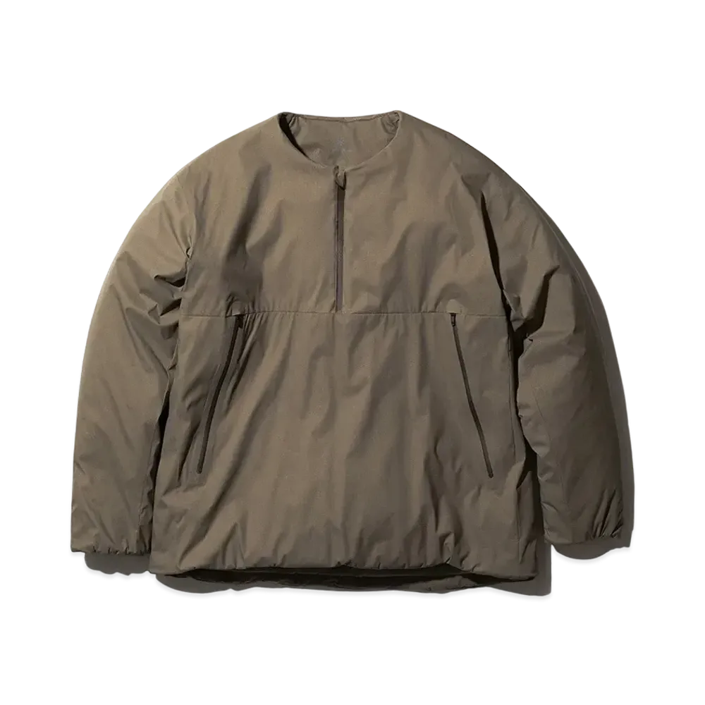 snow peak Stretch 2L Warm Pullover "Brown"
