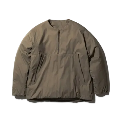 snow peak Stretch 2L Warm Pullover "Brown"