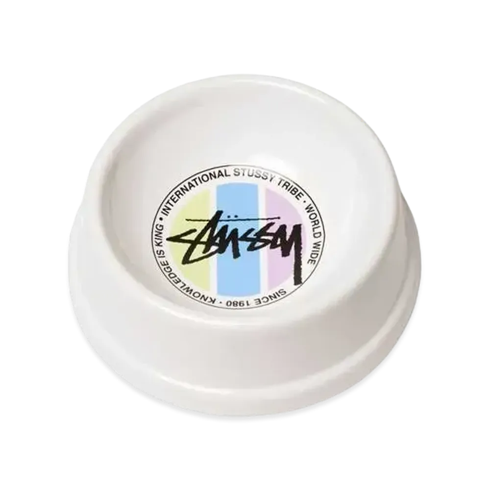 Stussy STOCK DOT PET FOOD BOWL "White"