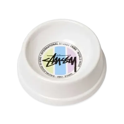 Stussy STOCK DOT PET FOOD BOWL "White"