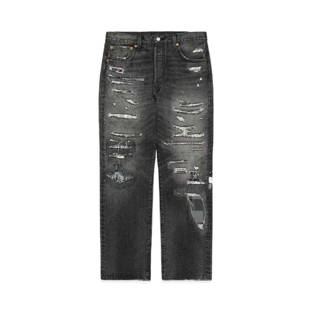 Levi's x CLOT Unionrail 501 Jeans "Black"