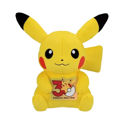 BANDAI "Ichiban Kuji" -Pokemon 30th ANNIVERSARY vol.1- Last One Prize Pikachu (Male) 30th Anniversary Plush