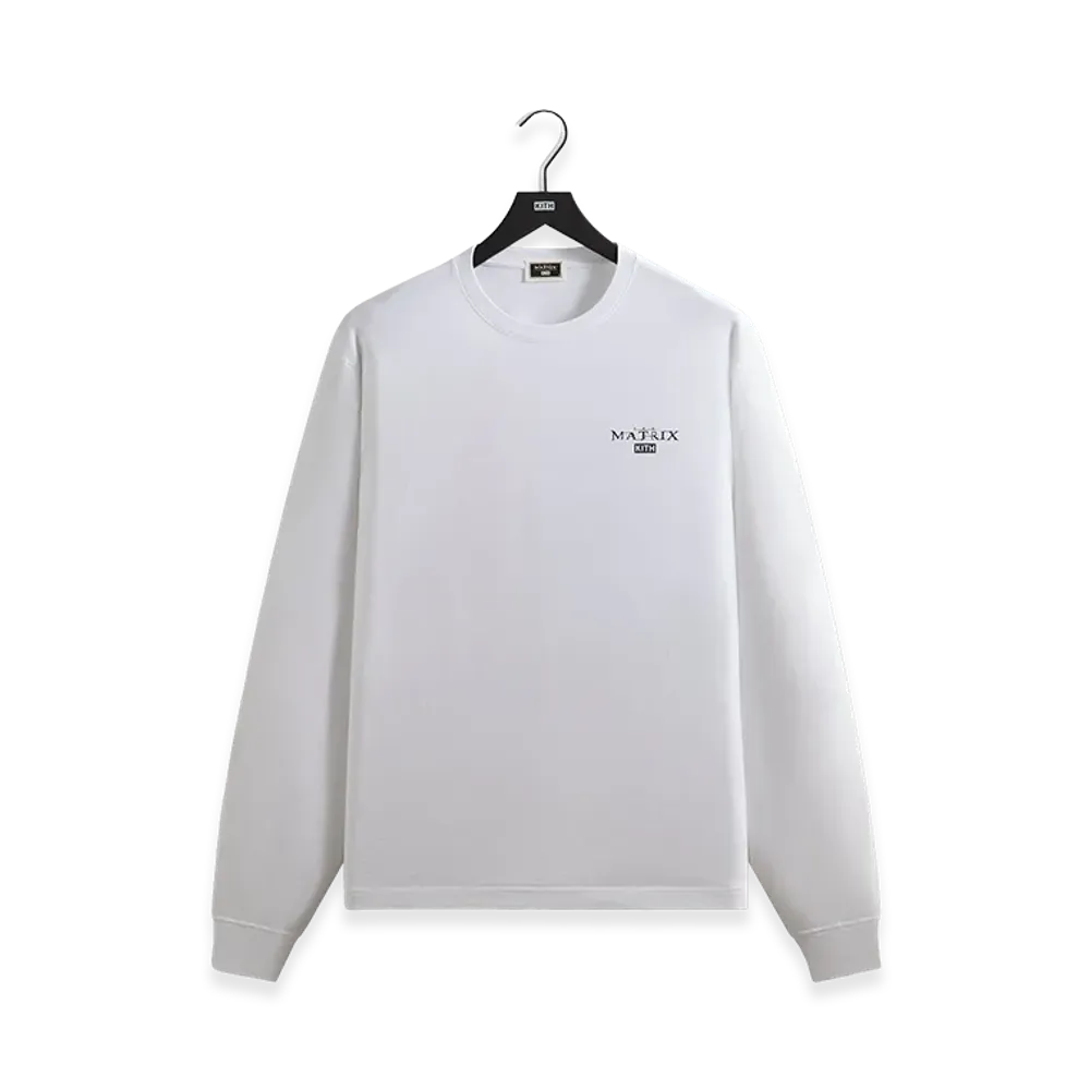 Kith x The Matrix Red Pill Blue Pill Long Sleeve Tee "White"