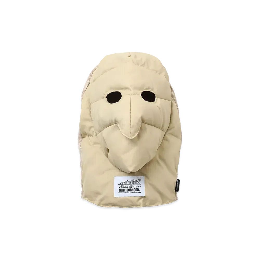 NEIGHBORHOOD x Eddie Bauer Down Face Mask "Beige"