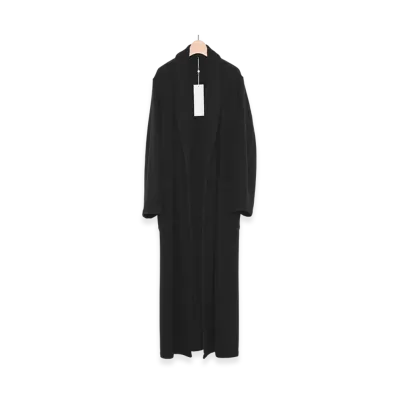 COMOLI Cashmere Robe Coat "Black"