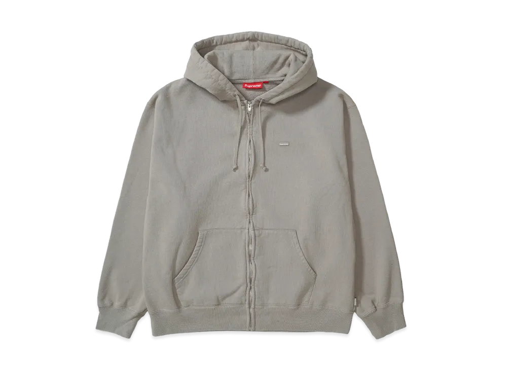 Supreme Small Box Zip Up Hooded Sweatshirt "Grey" (26FW)