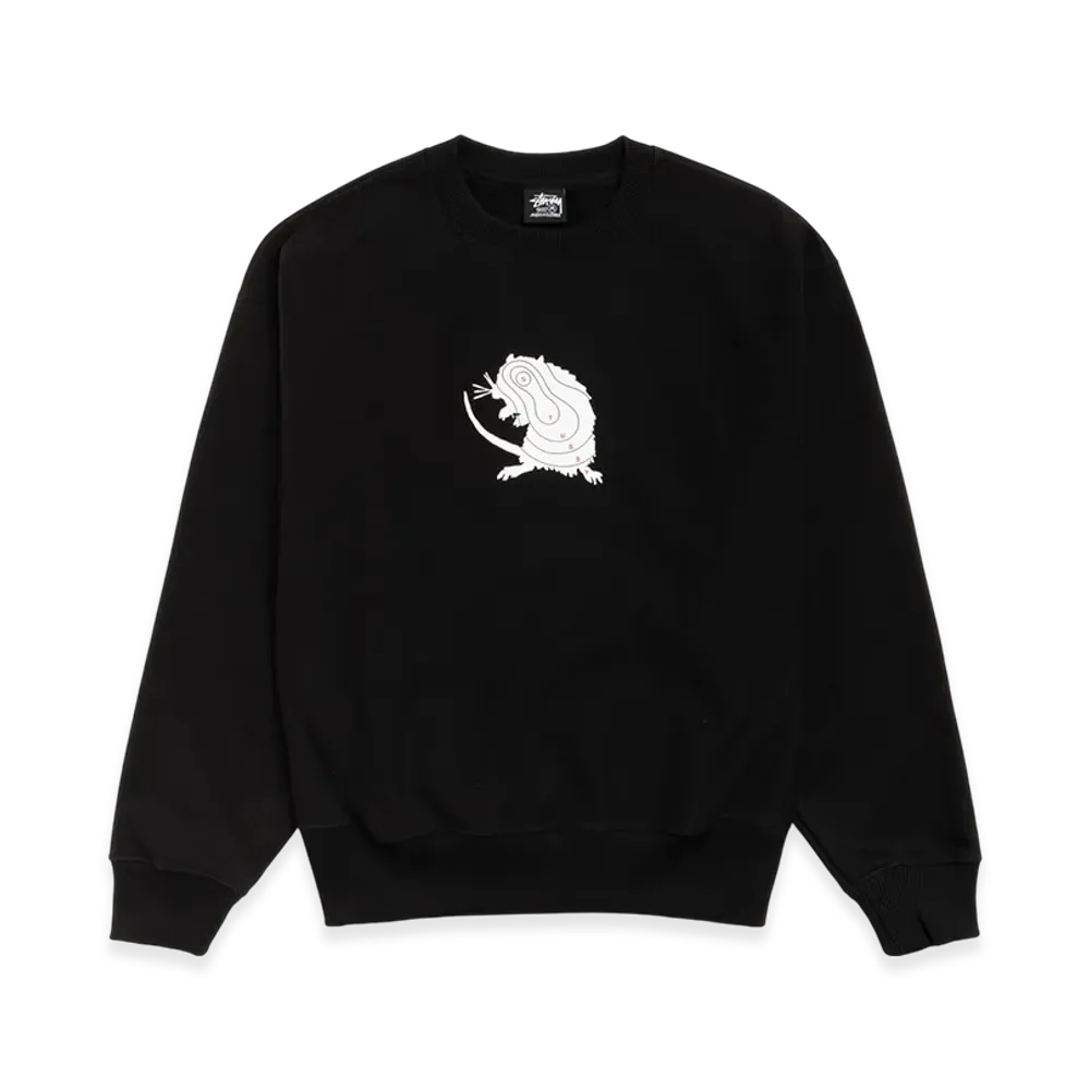 Stussy Long Range Crew "Black"