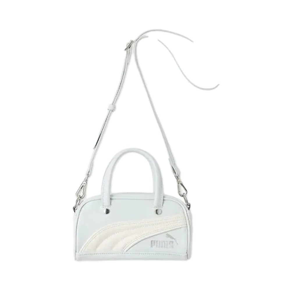 PUMA x SNIDEL Square Micro Grip Bag "Light Blue"
