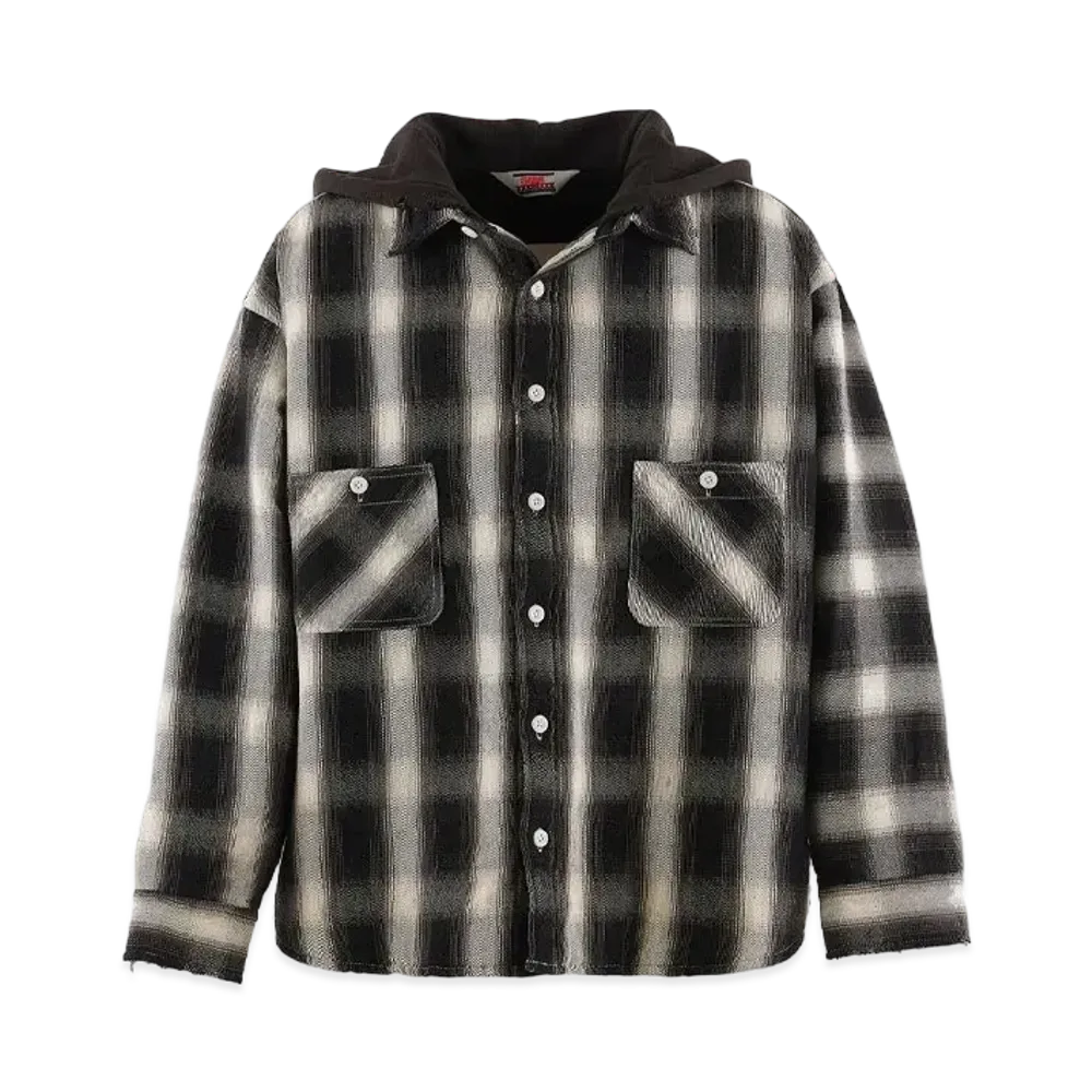 SAINT Mxxxxxx Check Shirt Parka "Black/White"