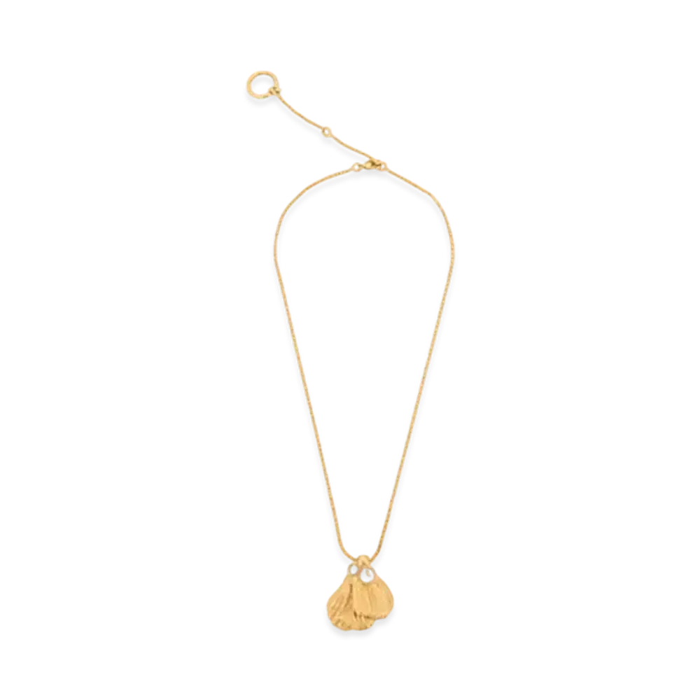 Chloe The Chloe Flowers Necklace "Vintage Gold"