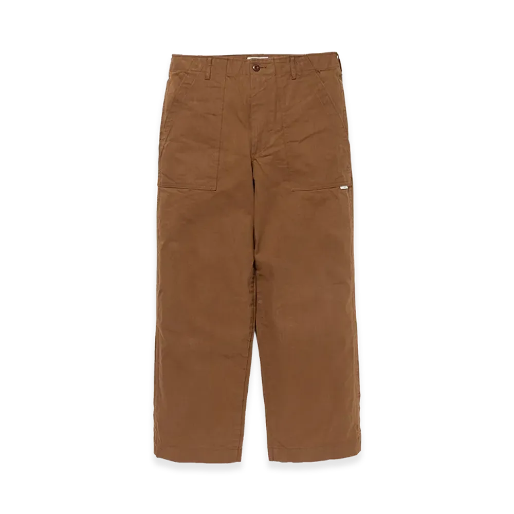 WTAPS WRKT2001 / Trousers / Cotton. Twill "Brown"