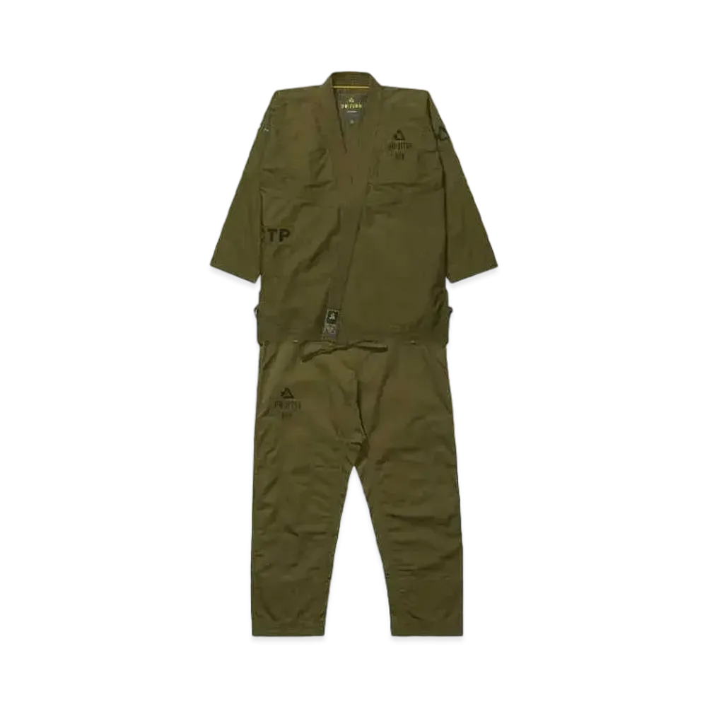 UNDEFEATED UACTP LTWT Training Kimono "Olive"