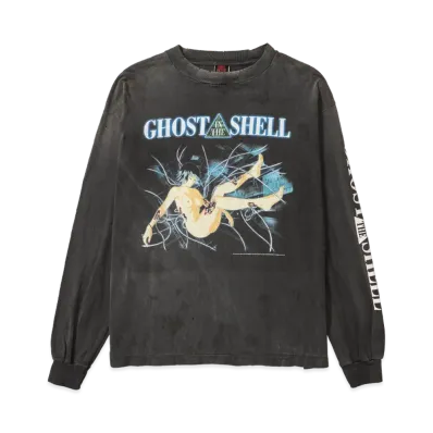 SAINT Mxxxxxx x Ghost In The Shell GS_LS Tee_GITS #1 "Black"