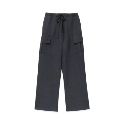 Alexander McQUEEN Prince Of Wales Cargo Pants "Black/DarkGray"