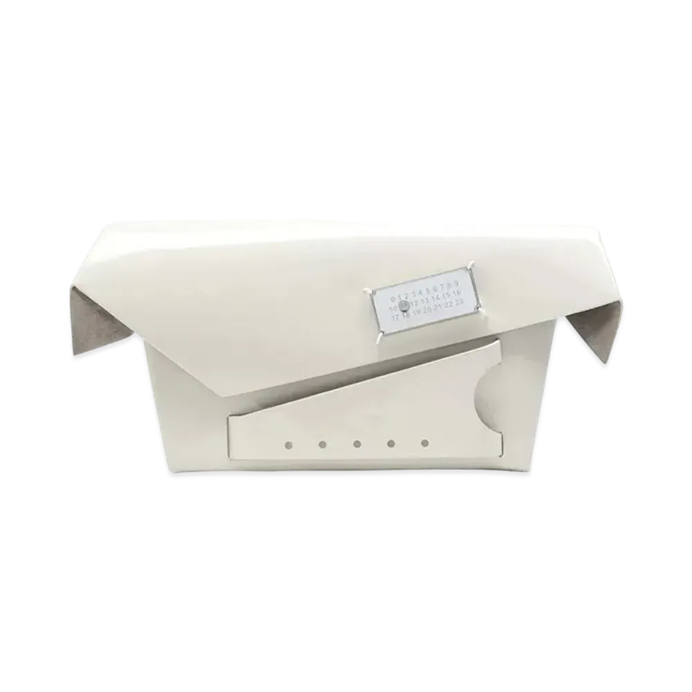 Maison Margiela Medium Snatched Top Handle Bag "Ivory"