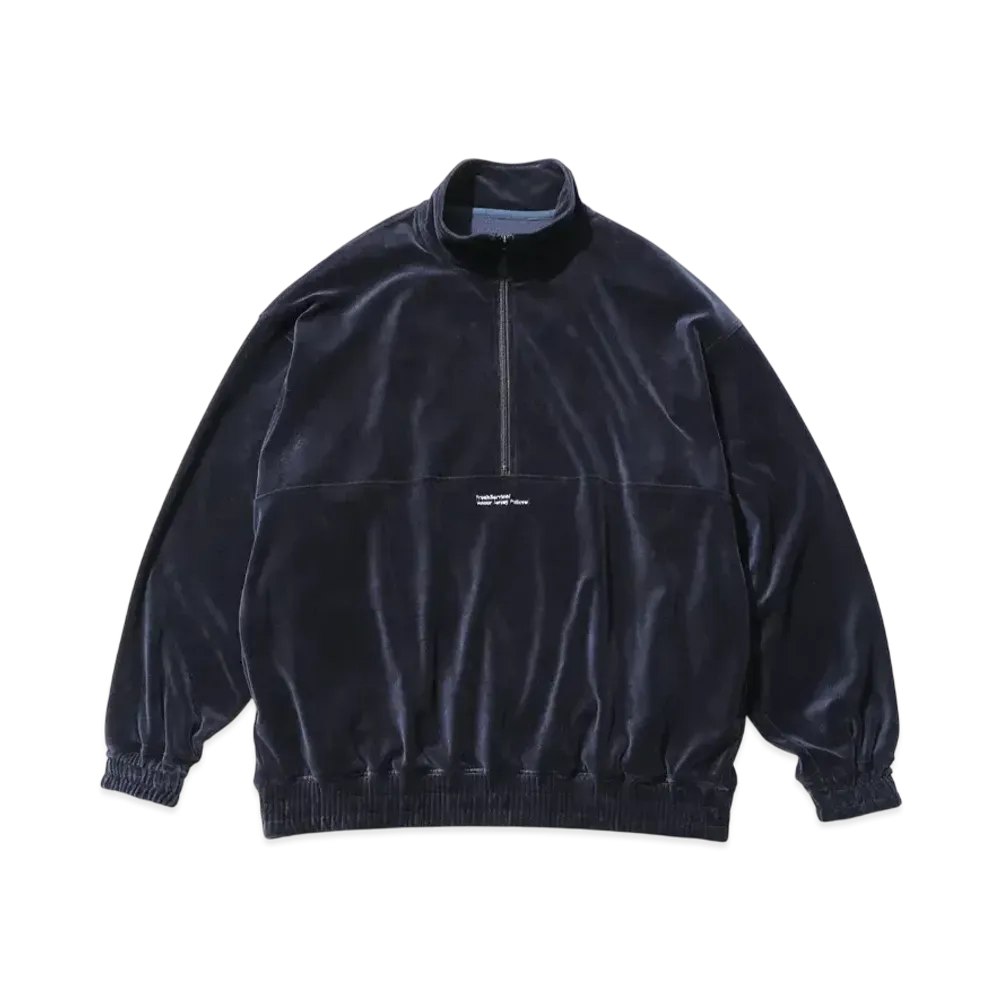 FreshService Velour Jersey Pullover "Navy"