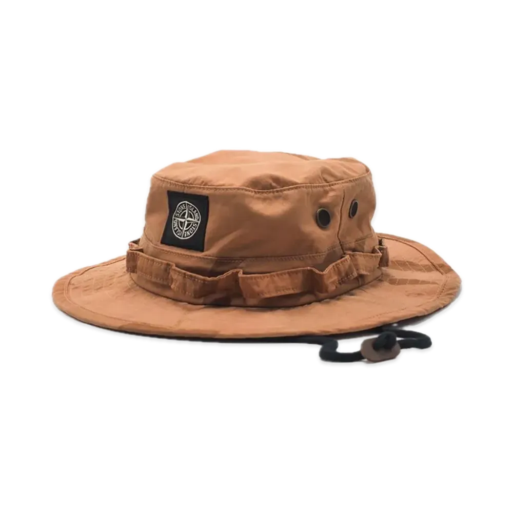 Supreme x Stone Island Camo Boonie "Orange"