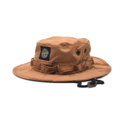 Supreme x Stone Island Camo Boonie "Orange"