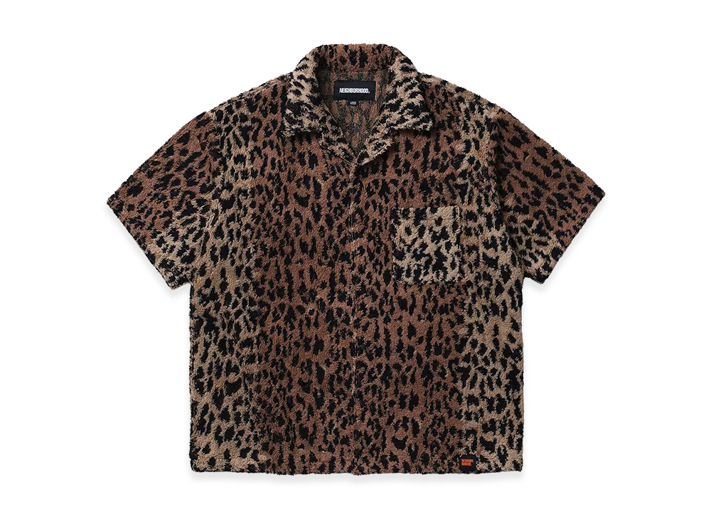 NEIGHBORHOOD x Hippopotamus . Terry Cloth Shirt SS 